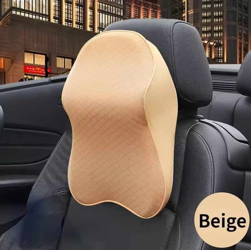 DriveForce™ Car Seat Headrest Pad 3D Memory Foam Pillow