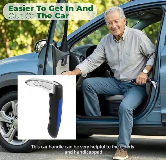 DriveForce™ 2 in 1 Car Door Assist Handle Multifunction Vehicle Support Cane Grab Handles Window Breaker