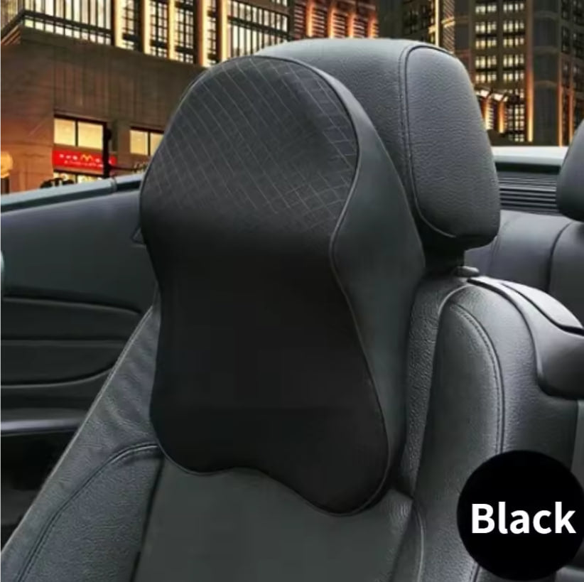 DriveForce™ Car Seat Headrest Pad 3D Memory Foam Pillow